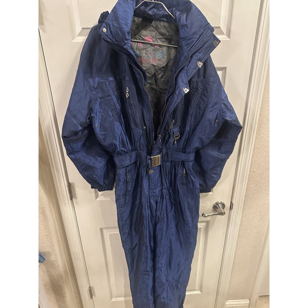 Vintage Reusch Global Groove ski Suit Snowsuit One-piece Men’s Size Medium